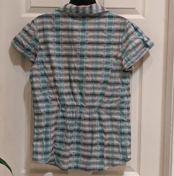 Outback Trading Co Women's Button Up Top Size Lg - Picture 3 of 10